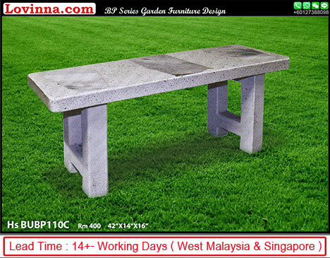 cement table and benches 