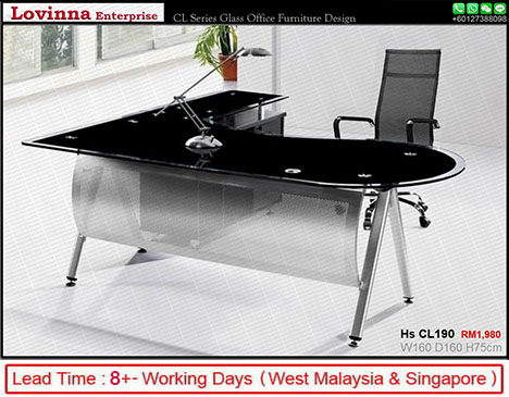 glass office tables uk