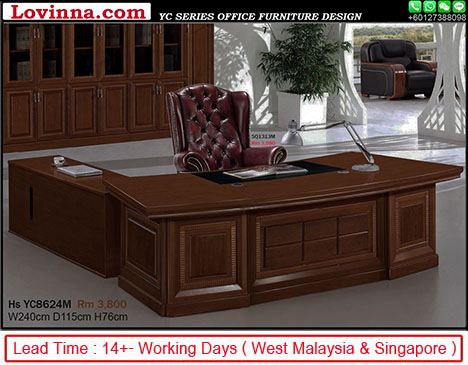 Classical managerial table, Managing director workspace
