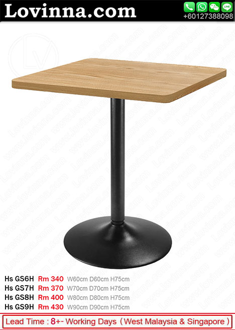black bar table and stools