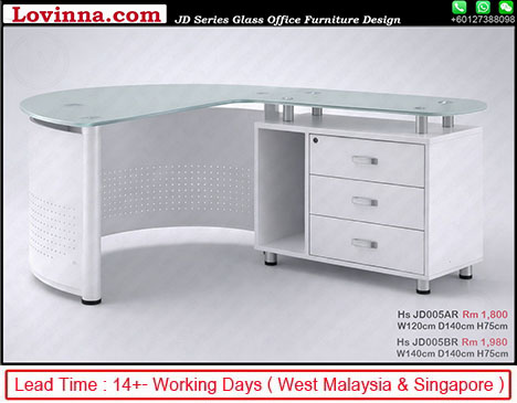 designer office desk minimalist style