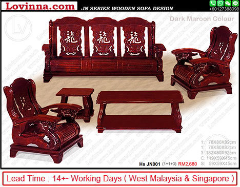malaysian wood sofa set price