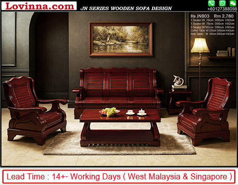 malaysian teak wood sofa set