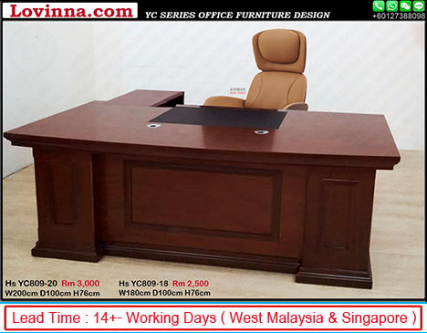 Classical office table, Traditional director desk