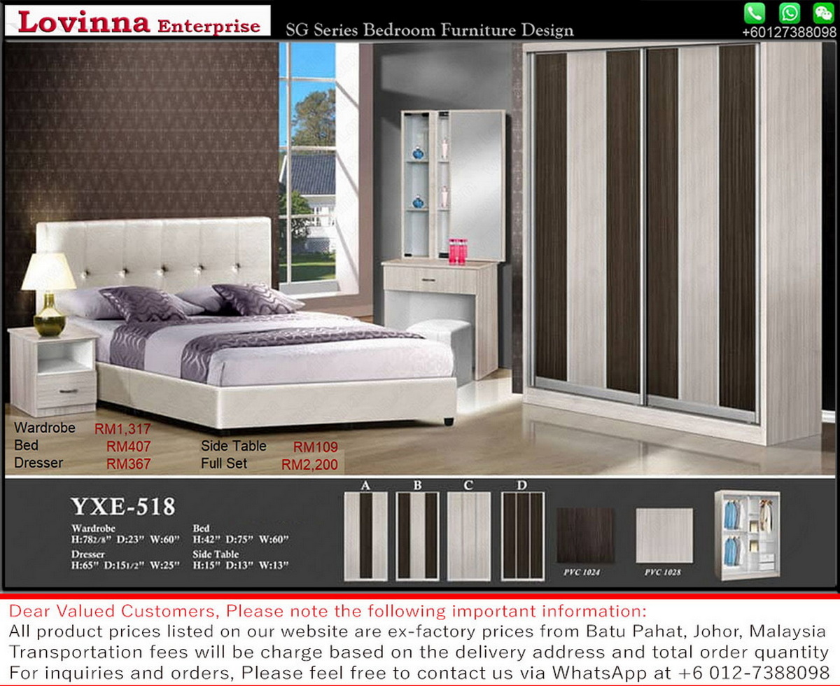 panel bed bedroom set  