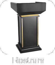 podium, rostrum, lectern