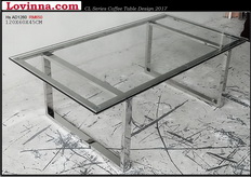 Stainless Steel Coffee Table 