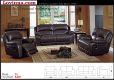 Lovinna Leather Sofa