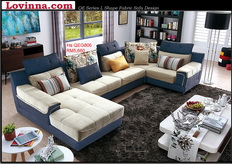 Fully Washable Fabric Sofa