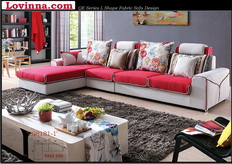 Lovinna Fabric Sofa
