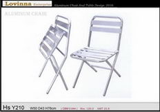 Lovinna Aluminum Folding Chair
