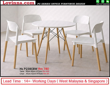 meeting room discussion table with elegant finish