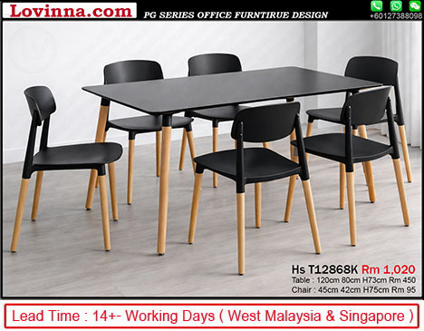 rectangular office meeting desk